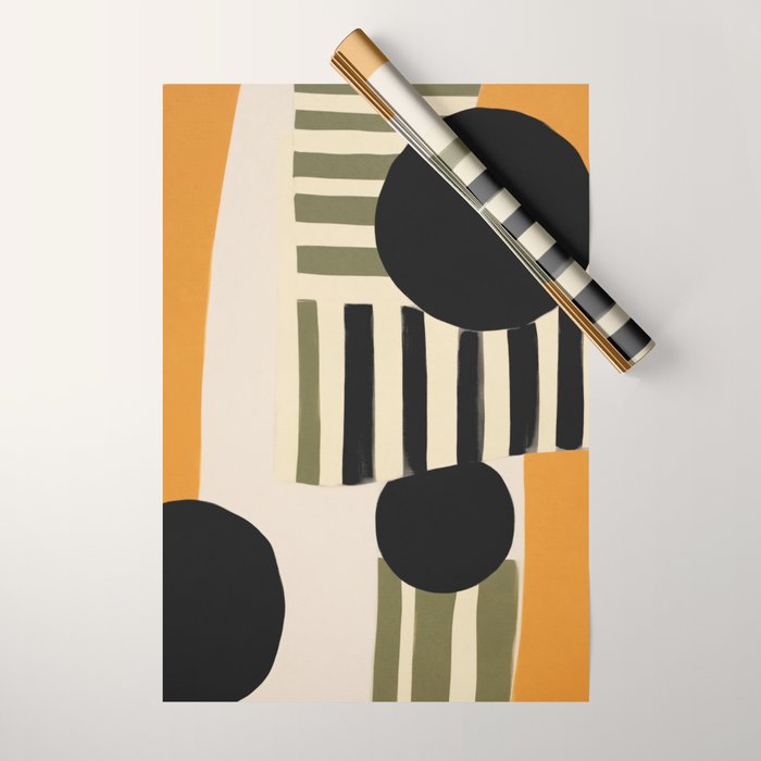 Stripes and Shapes I Wrapping Paper Gallery Image 1