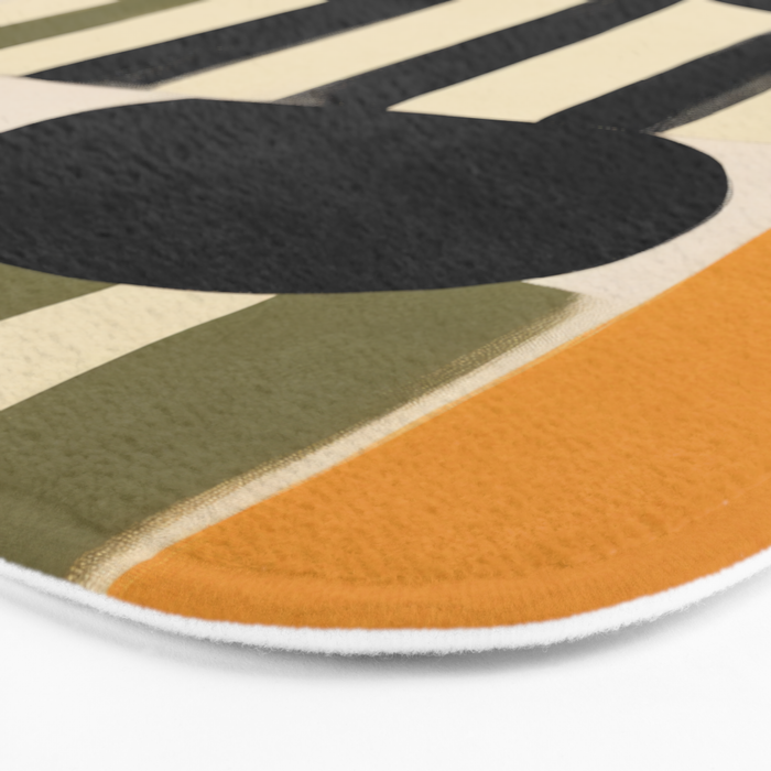 Stripes and Shapes I Bath Mat Gallery Image 3