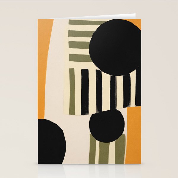 Stripes and Shapes I Stationery Card Gallery Image 2