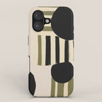 Stripes and Shapes I iPhone Case Gallery Image 1