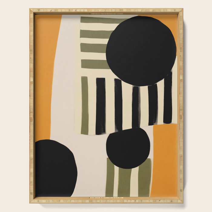 Stripes and Shapes I Serving Tray Gallery Image 1