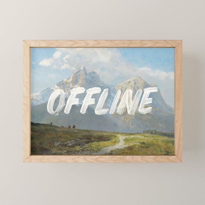 Offline Mini Art Print Gallery Image 1