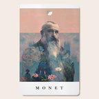 For Claude Monet - with border Cutting Board Gallery Image 1