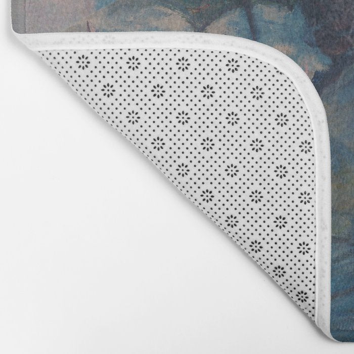 For Claude Monet - with border Bath Mat Gallery Image 2