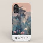For Claude Monet - with border iPhone Case Gallery Image 1