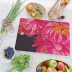 Hot Pink Peonies Cutting Board Gallery Image 2