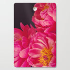Hot Pink Peonies Cutting Board Gallery Image 1