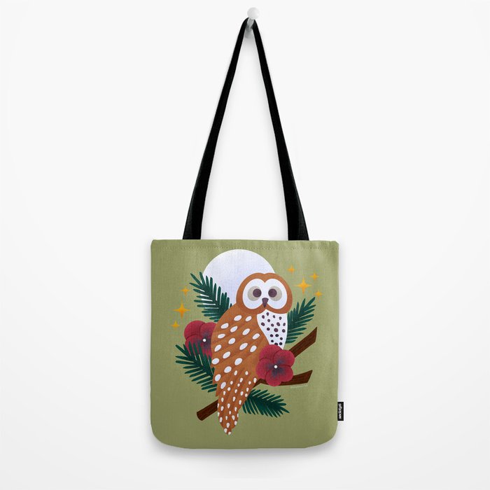 Owl - Crepuscular Critters Tote Bag Gallery Image 2