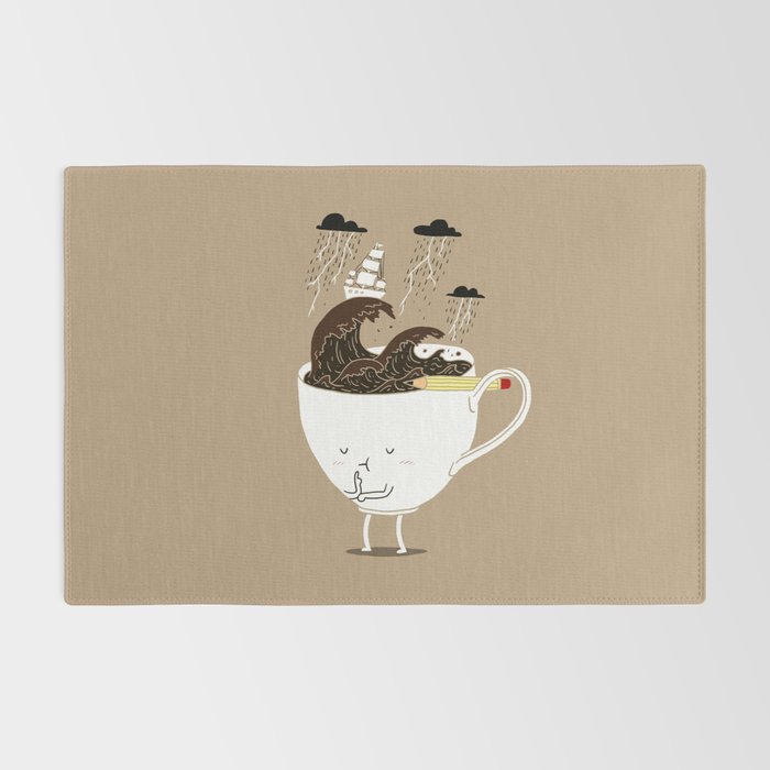 Brainstorming Coffee Rug Gallery Image 2