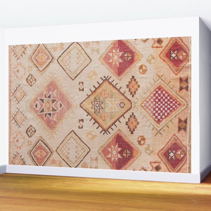 Moroccan Vintage Design Wall Mural Gallery Image 2