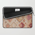 Moroccan Vintage Design Laptop Sleeve Gallery Image 2