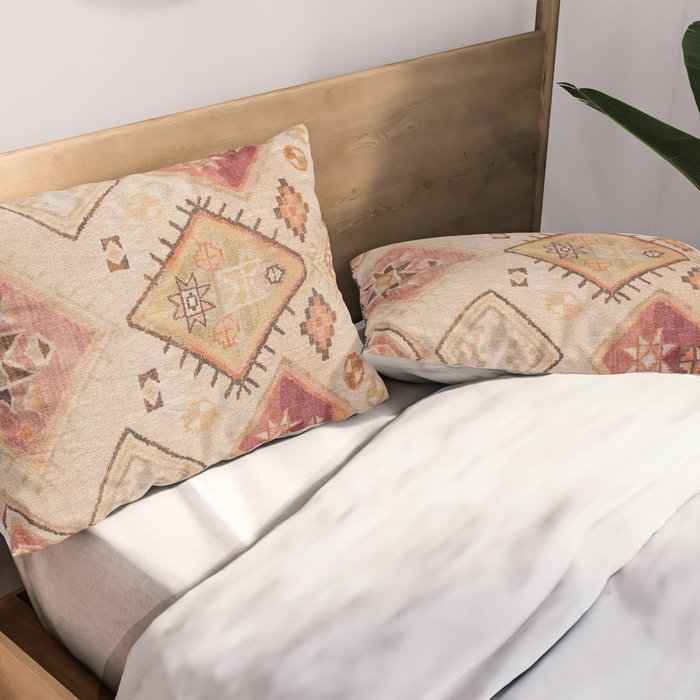 Moroccan Vintage Design Pillow Sham Gallery Image 2