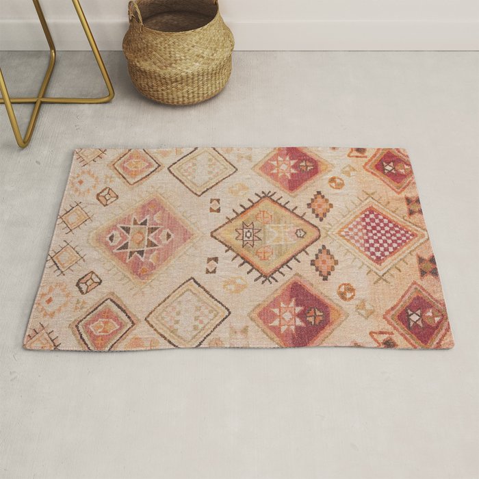 Moroccan Vintage Design Rug Gallery Image 1
