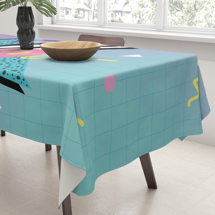 Memphis pattern 58 - 80s / 90s Retro Tablecloth Gallery Image 3