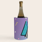 Memphis pattern 58 - 80s / 90s Retro Wine Chiller Gallery Image 2