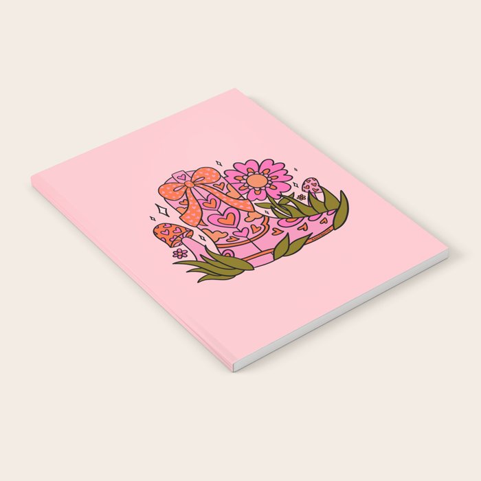 Bow Cowgirl Boot Notebook Gallery Image 1