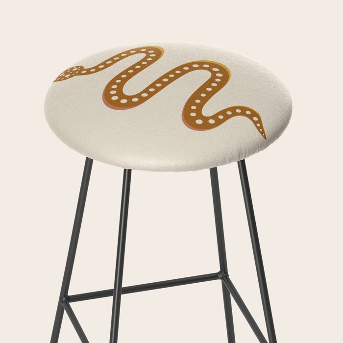 Minimal Snake - Desert Orange II Stool Gallery Image 2