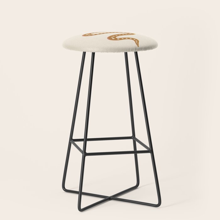 Minimal Snake - Desert Orange II Stool Gallery Image 1