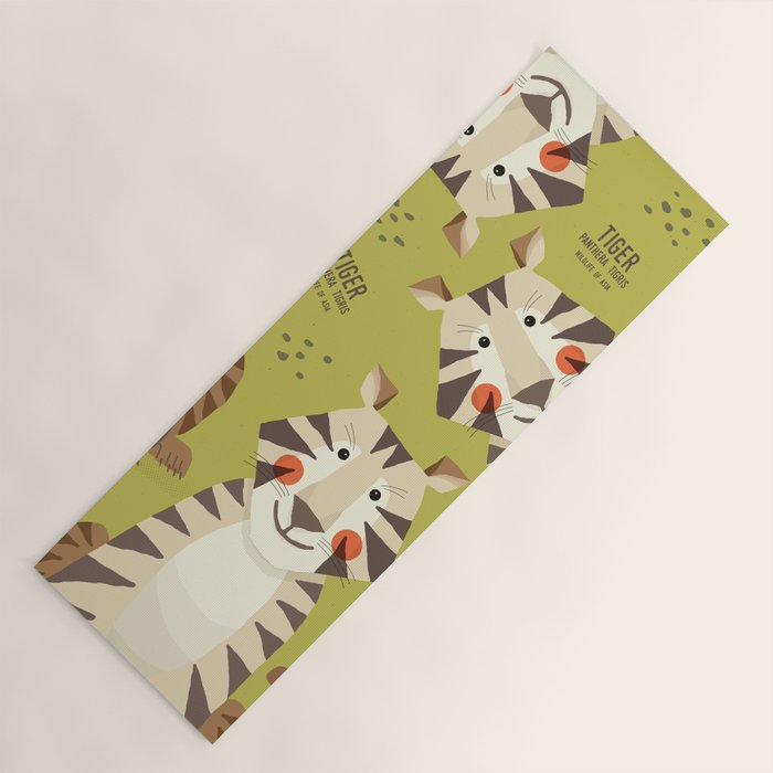 Tiger, Wildlife of Asia Yoga Mat Gallery Image 1