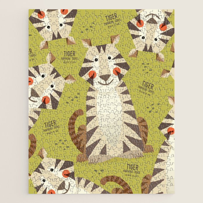 Tiger, Wildlife of Asia Jigsaw Puzzle Gallery Image 1