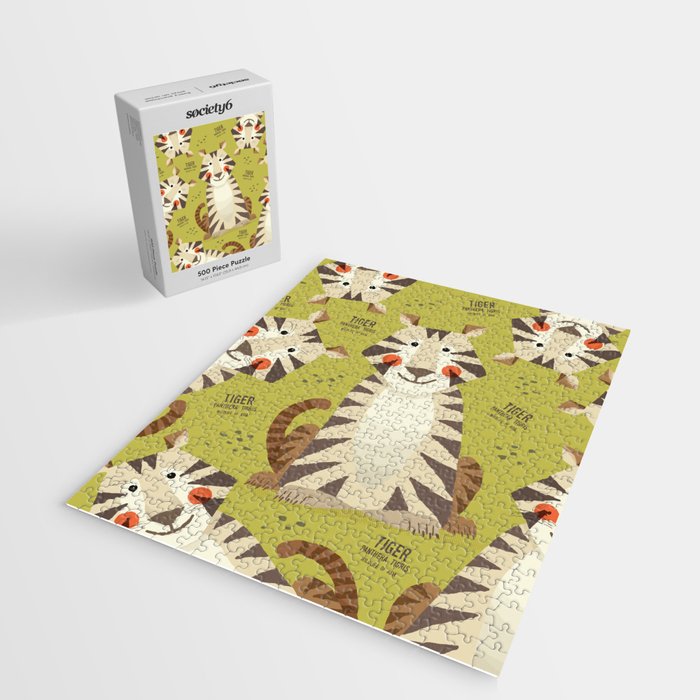 Tiger, Wildlife of Asia Jigsaw Puzzle Gallery Image 2