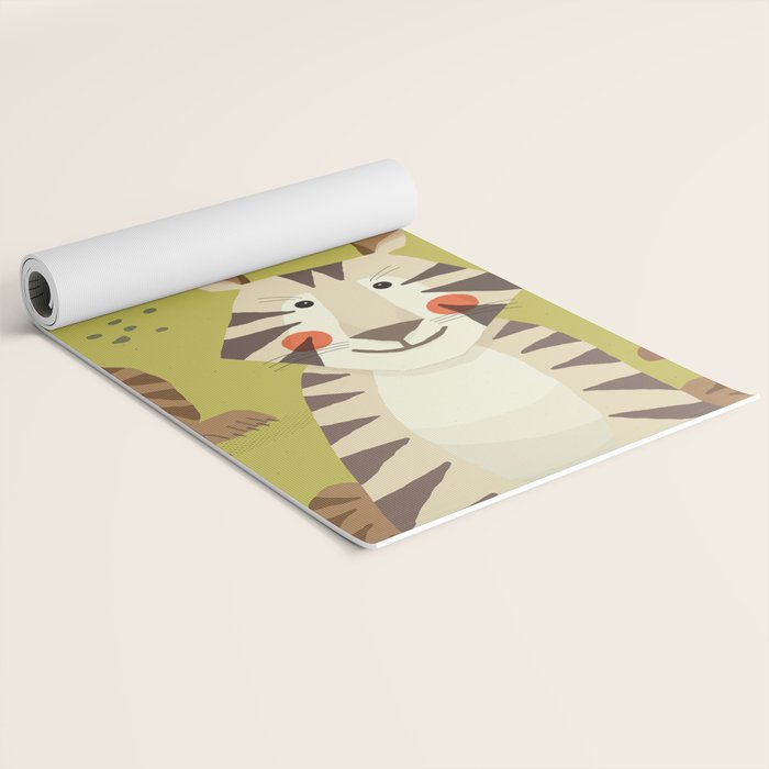Tiger, Wildlife of Asia Yoga Mat Gallery Image 2