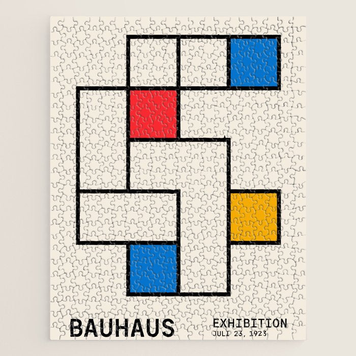 Bauhaus Blocks Jigsaw Puzzle Gallery Image 1
