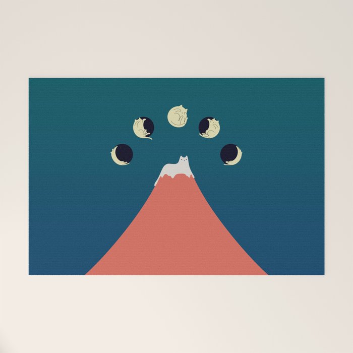 Cat Landscape 88 Welcome Mat Gallery Image 1