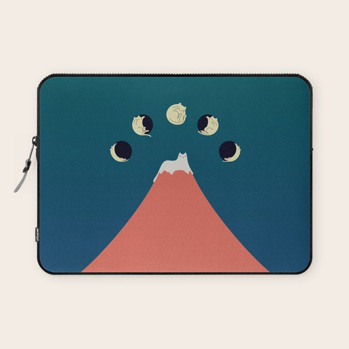Cat Landscape 88 Laptop Sleeve Gallery Image 1