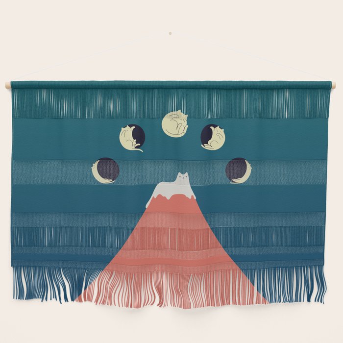 Cat Landscape 88 Wall Hanging Gallery Image 1