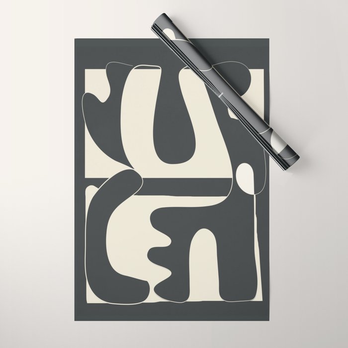 Shifting Silhouettes 1 Wrapping Paper Gallery Image 1