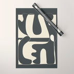 Shifting Silhouettes 1 Wrapping Paper Gallery Image 1