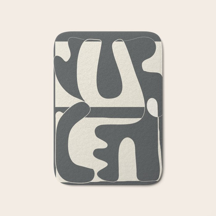 Shifting Silhouettes 1 Bath Mat Gallery Image 1