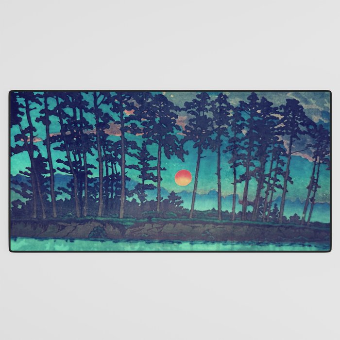 Hues of Dusk at Kanako - Nature Landscape Desk Mat Gallery Image 3