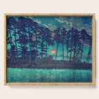 Hues of Dusk at Kanako - Nature Landscape Serving Tray Gallery Image 1