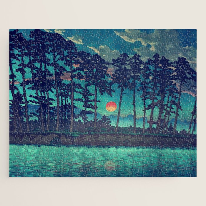Hues of Dusk at Kanako - Nature Landscape Jigsaw Puzzle Gallery Image 1