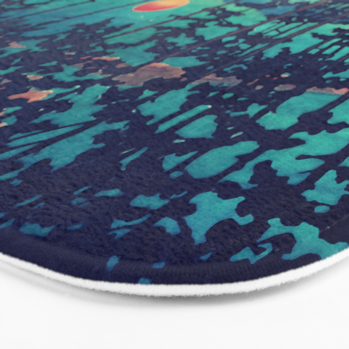 Hues of Dusk at Kanako - Nature Landscape Bath Mat Gallery Image 3