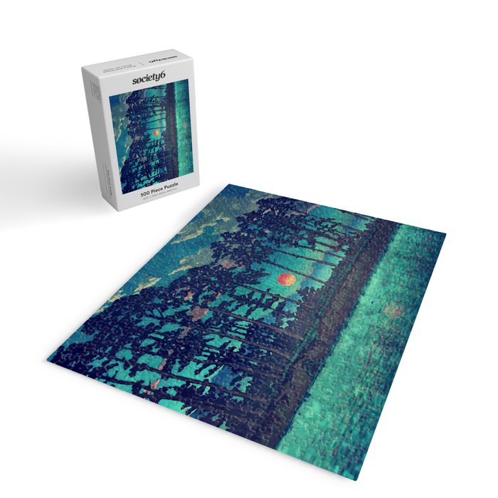 Hues of Dusk at Kanako - Nature Landscape Jigsaw Puzzle Gallery Image 2