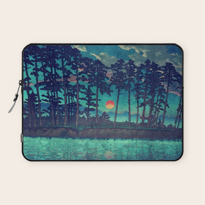 Hues of Dusk at Kanako - Nature Landscape Laptop Sleeve Gallery Image 1