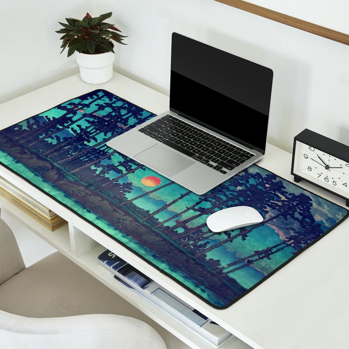 Hues of Dusk at Kanako - Nature Landscape Desk Mat Gallery Image 2