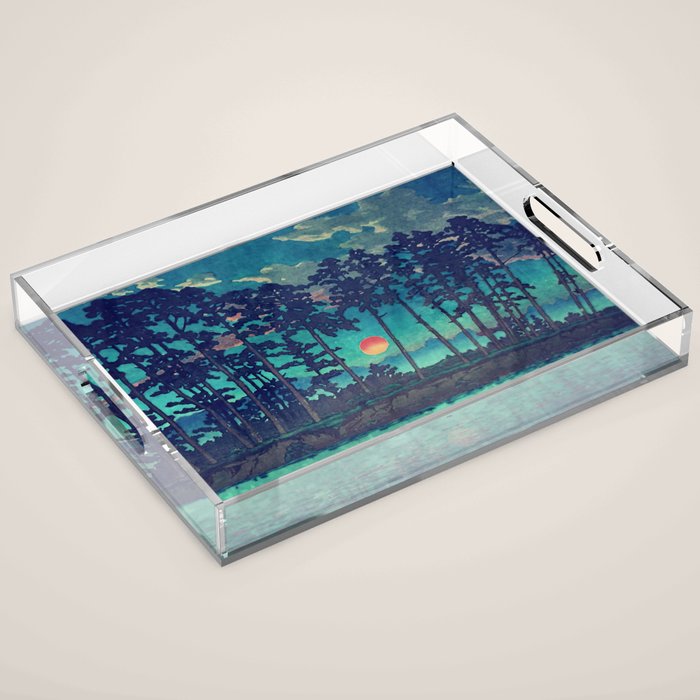Hues of Dusk at Kanako - Nature Landscape Acrylic Tray Gallery Image 1