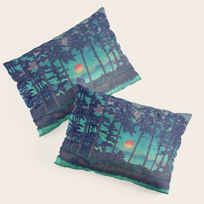 Hues of Dusk at Kanako - Nature Landscape Pillow Sham Gallery Image 1