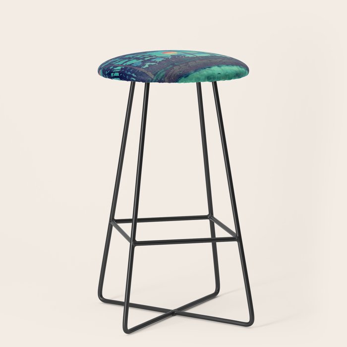Hues of Dusk at Kanako - Nature Landscape Stool Gallery Image 1