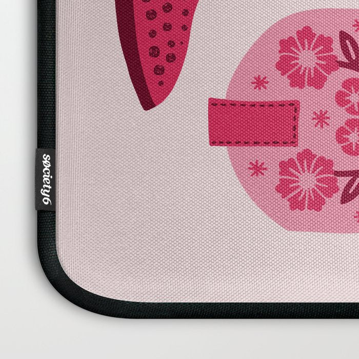 Cowgirl Boots - Hot Pink Laptop Sleeve Gallery Image 3