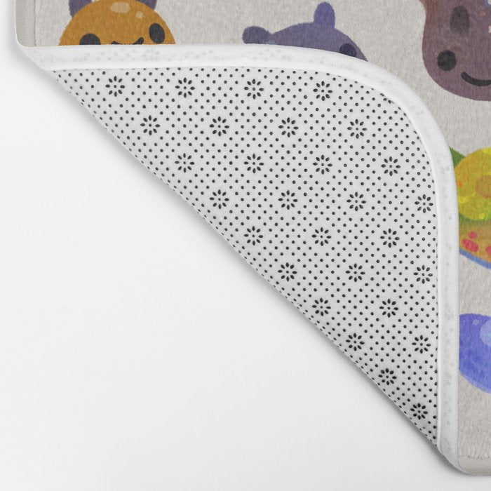 Land slug - bright Bath Mat Gallery Image 2