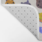 Land slug - bright Bath Mat Gallery Image 2