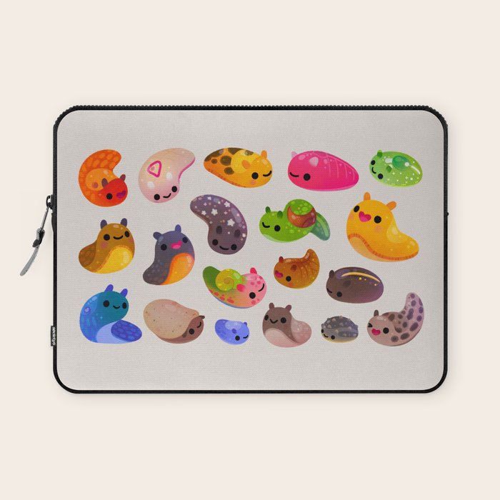 Land slug - bright Laptop Sleeve Gallery Image 1