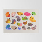 Land slug - bright Rug Gallery Image 2