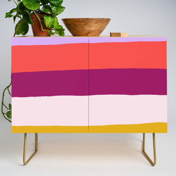 Sunset Stripes Credenza Gallery Image 1