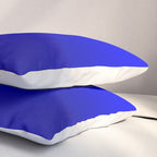 Bright Cobalt and Dark Blue Ombre Pillow Sham Gallery Image 3